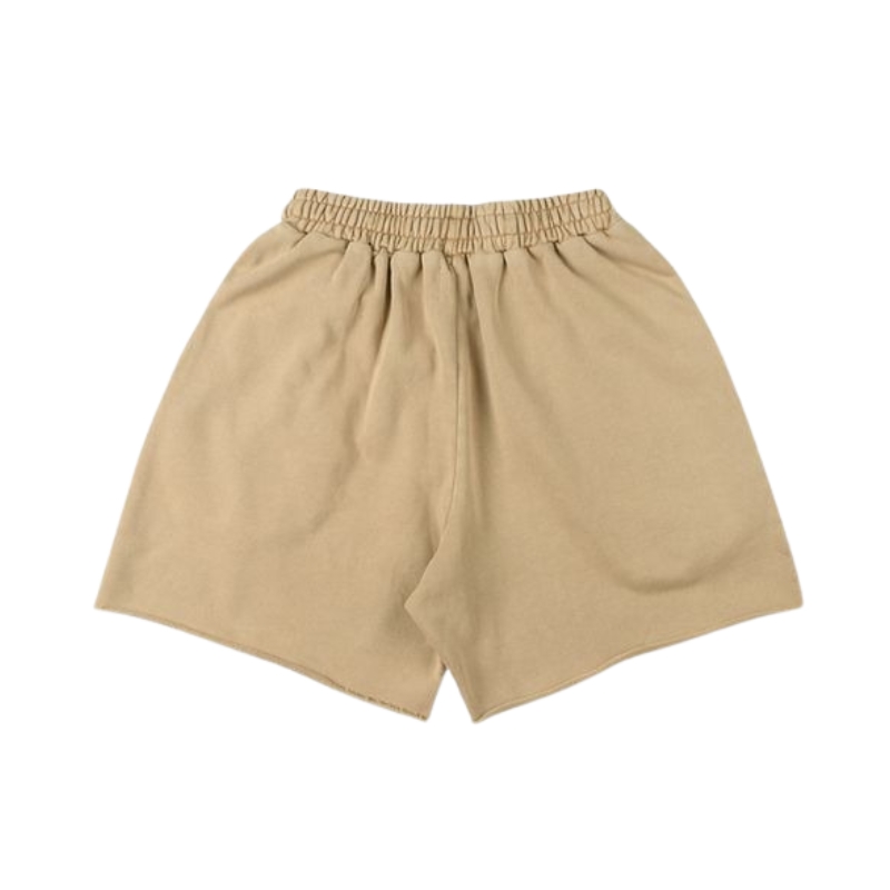 Saint Vanity Beige Shorts - back view