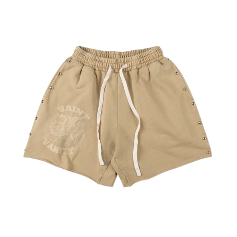 Saint Vanity Beige Shorts