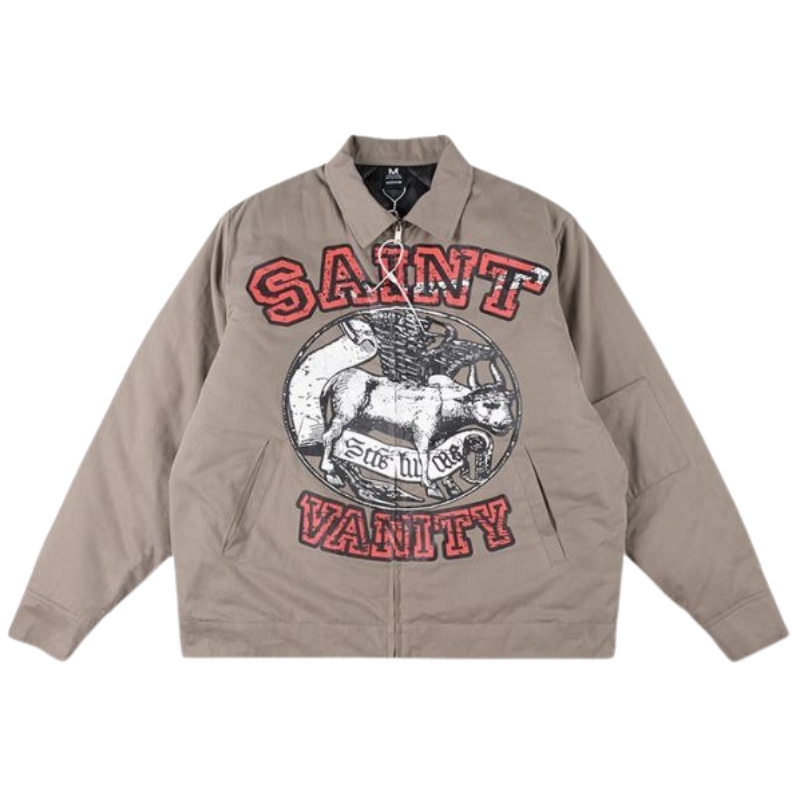 Saint Vanity Bull Logo Jacket
