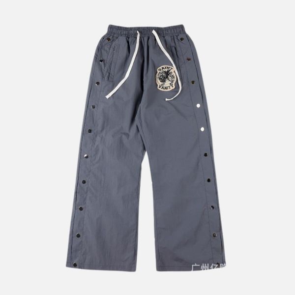 Saint Vanity Grey Top Nylon Pants - Official Store Saint Vanity Grey Top Nylon Pants