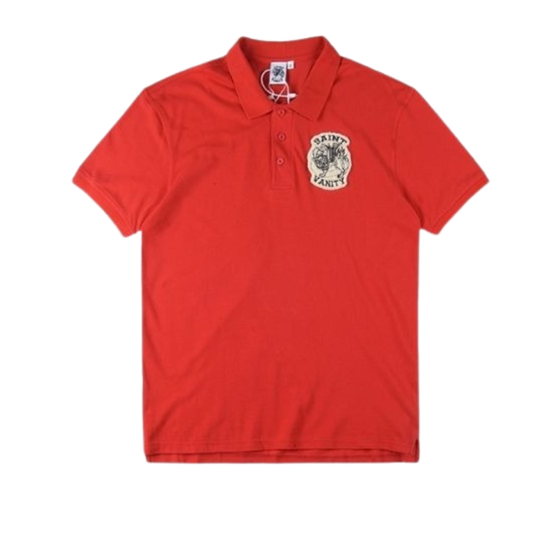 Saint Vanity Polo Shirt Red