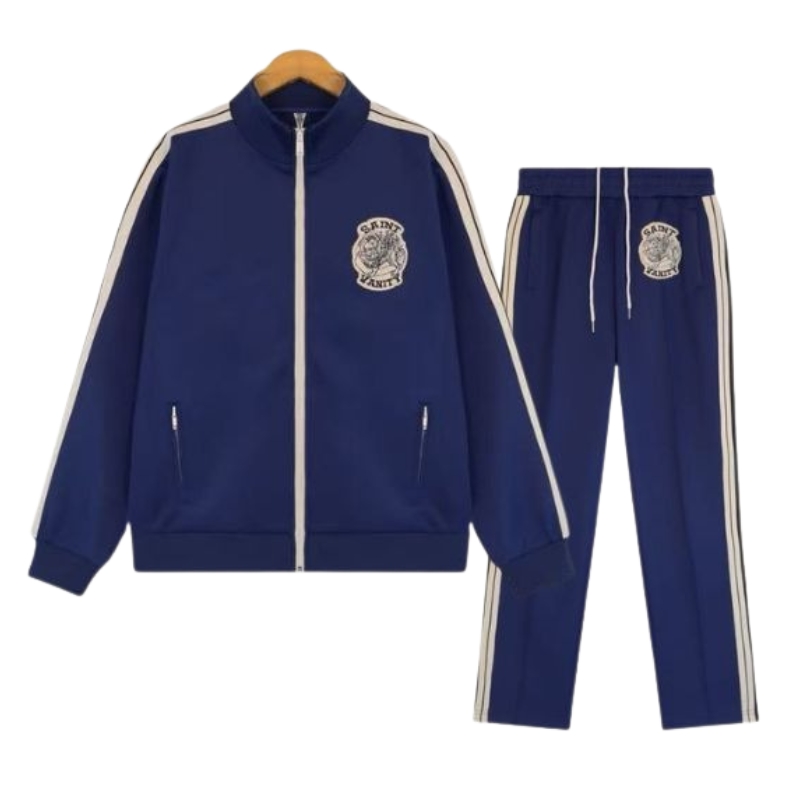 Saint Vanity Stripe Track Set Blue