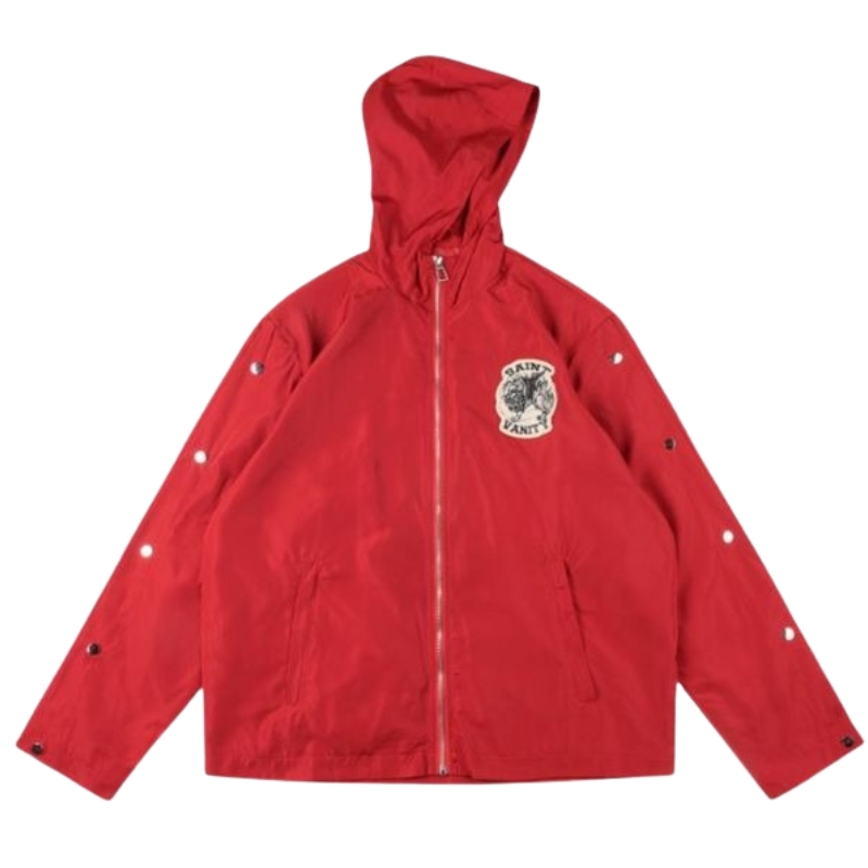 Saint Vanity Trench Red Coat