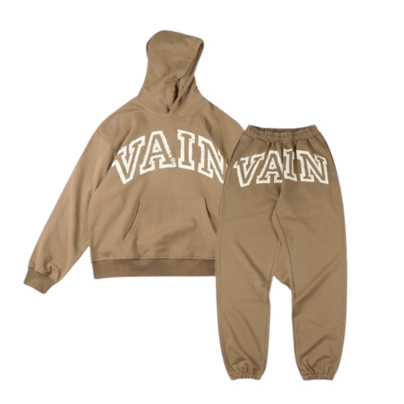 Saint Vanity VAIN Jogger Set Beige